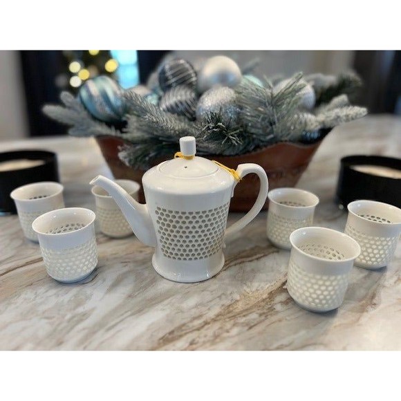 Bone China Tea Set - Picture 2 of 9